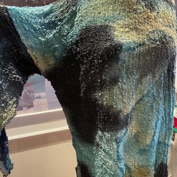 Vintage CREPE stretch dress - Picture 2 of 7